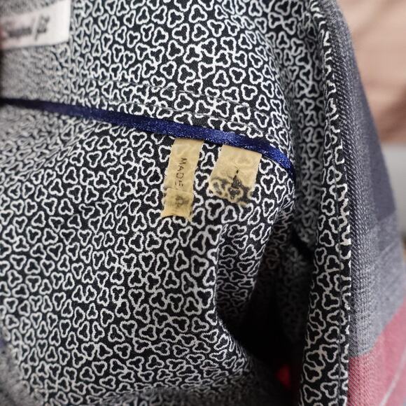 Bugatchi Shirt Mens Large Plaid Button Up Long Sleeve Shaped Fit Dress Casual - Picture 9 of 11